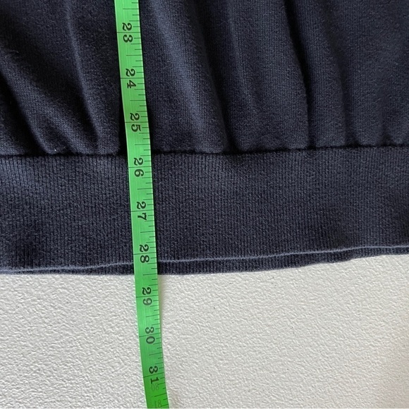 BARNEY COOLS Navy Cools Club Embroidered Knit Sweater Sweatshirt Men's Size L - Picture 6 of 6